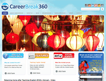 Tablet Screenshot of careerbreak360.com